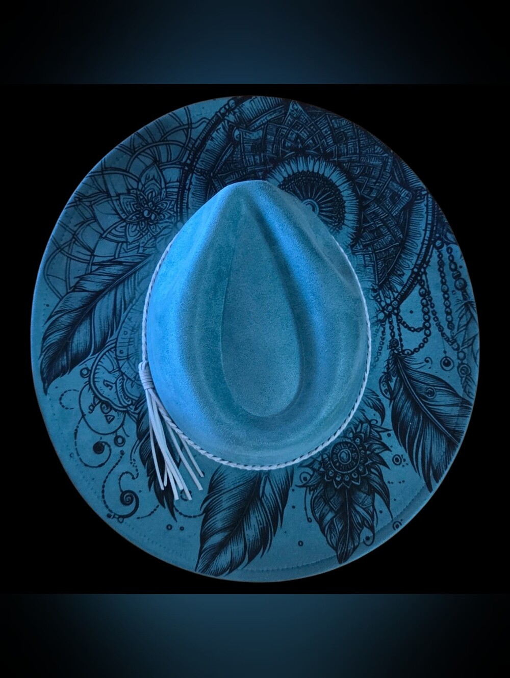 Engraved Hat-Premium Vegan Suede-Adjustable Unisex
